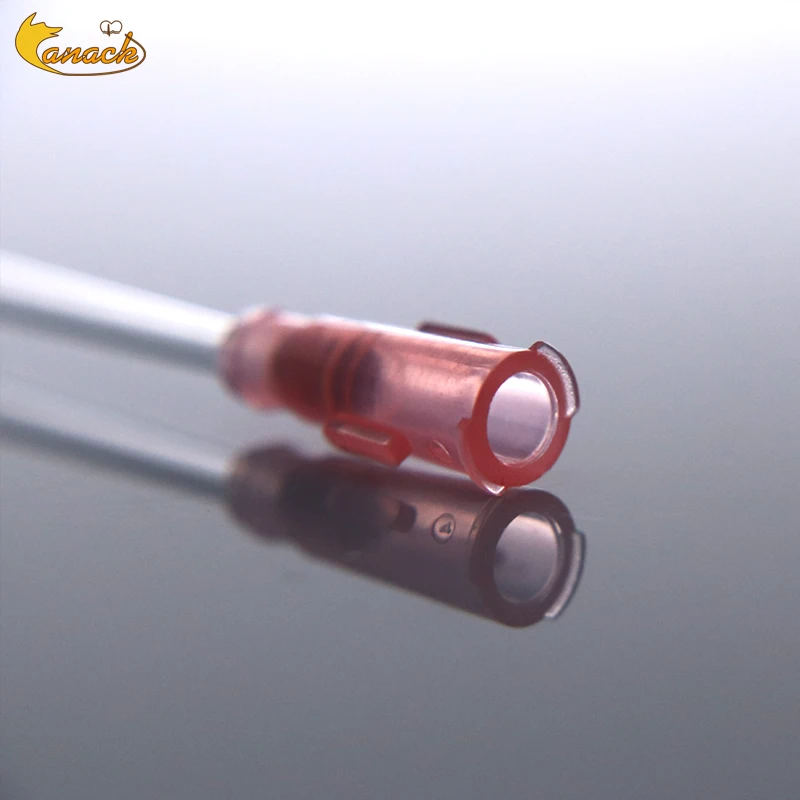Canack Animal Veterinary PVC Dog Catheter 2.6mm side open 10pcs