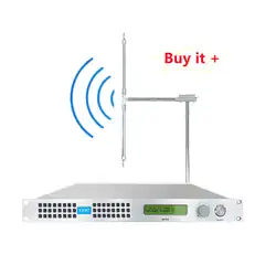 200W Wireless Fm Transmisor + antenna For Church Radio broadcast Transmitter