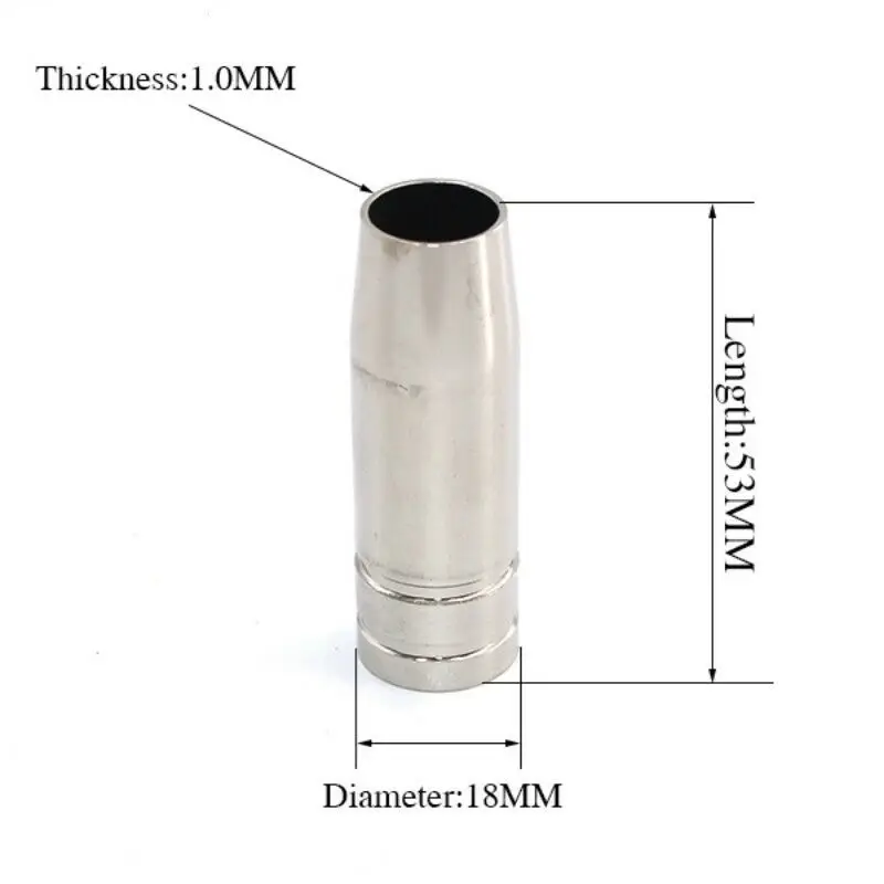 24pcs 15AK Nozzles Contact Tips Holders MIG Welder Consumable Welding Tool Accessory Fit for 15AK Welding Torch