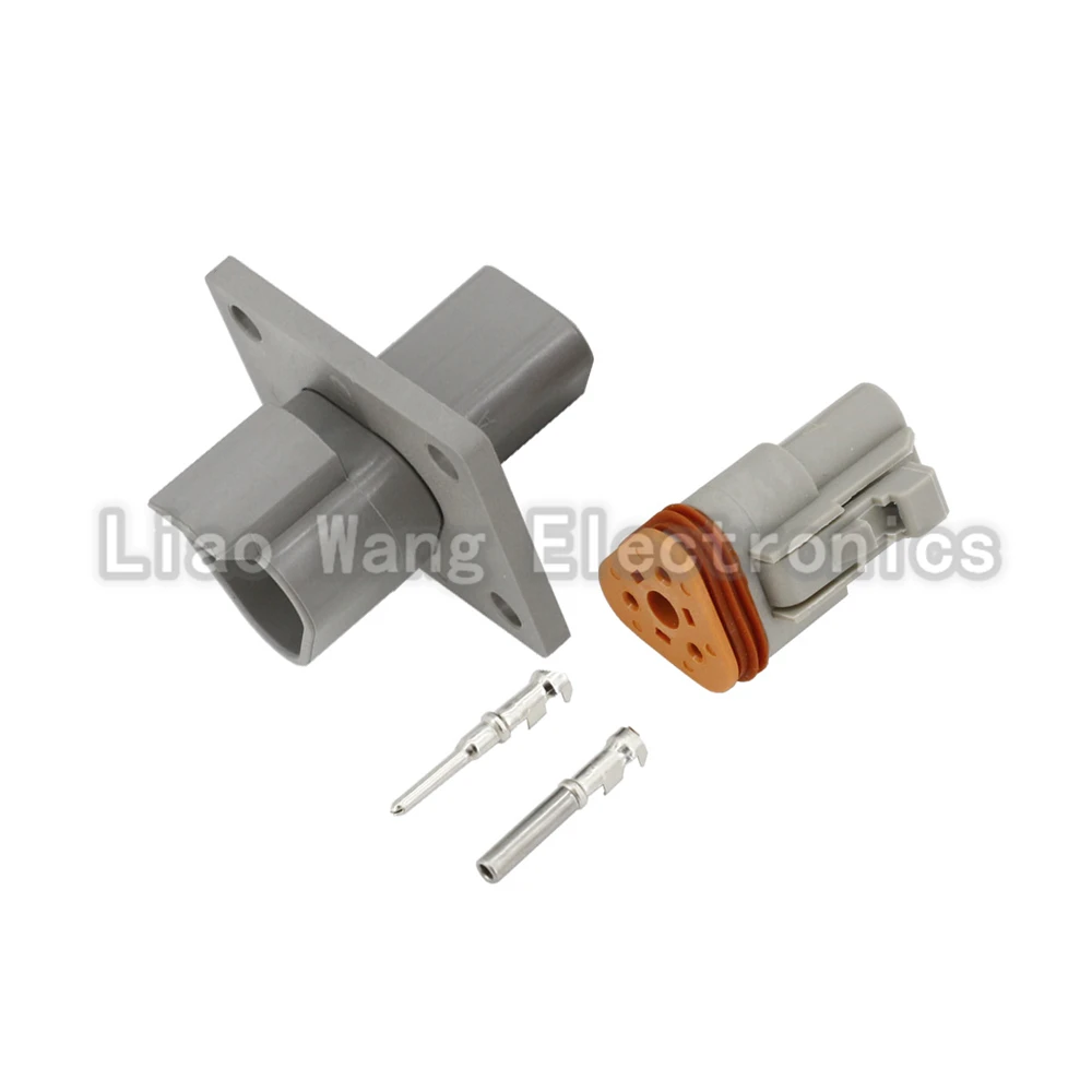 DT Wasserdichter Kabelverbinder DT04-2/3/4/6/8/12P-L012 Stecker und Buchse 2/3/4/6/8/12 Pin Automotive Versiegelter Stecker mit Pins – Detail 6