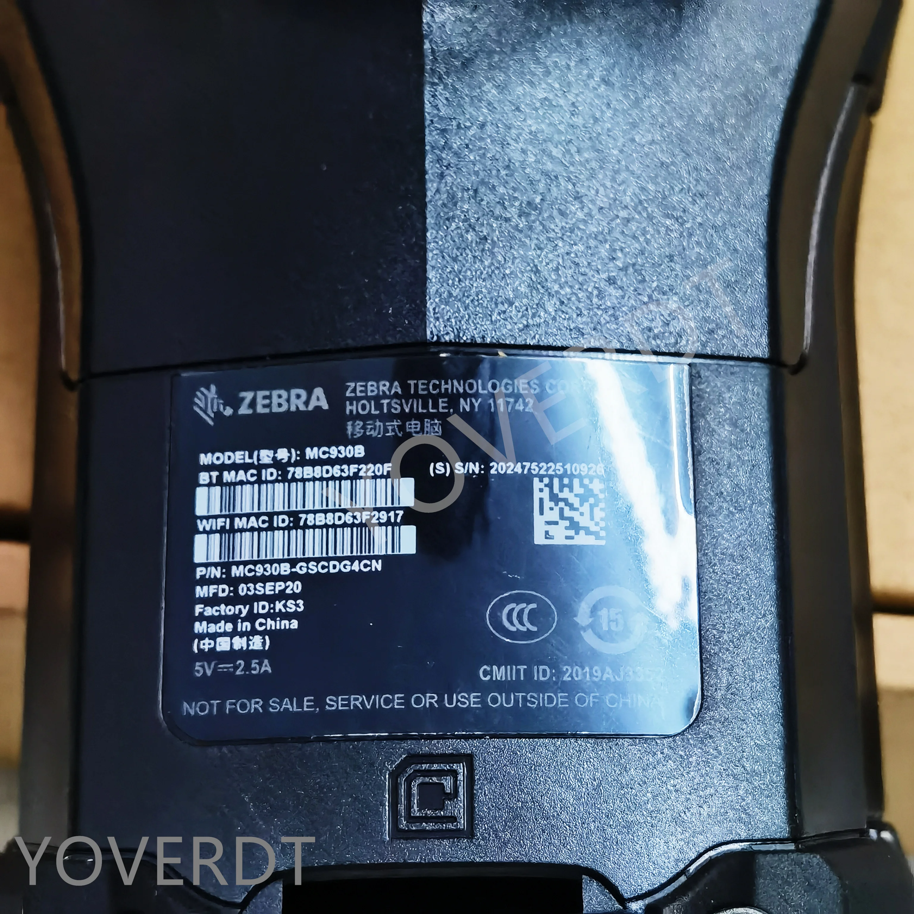 Zebra Símbolo Imager Barcode Scanner Android 7.0 MC9300 2D MC930B-GSCDG4CN SE4750 MC930B