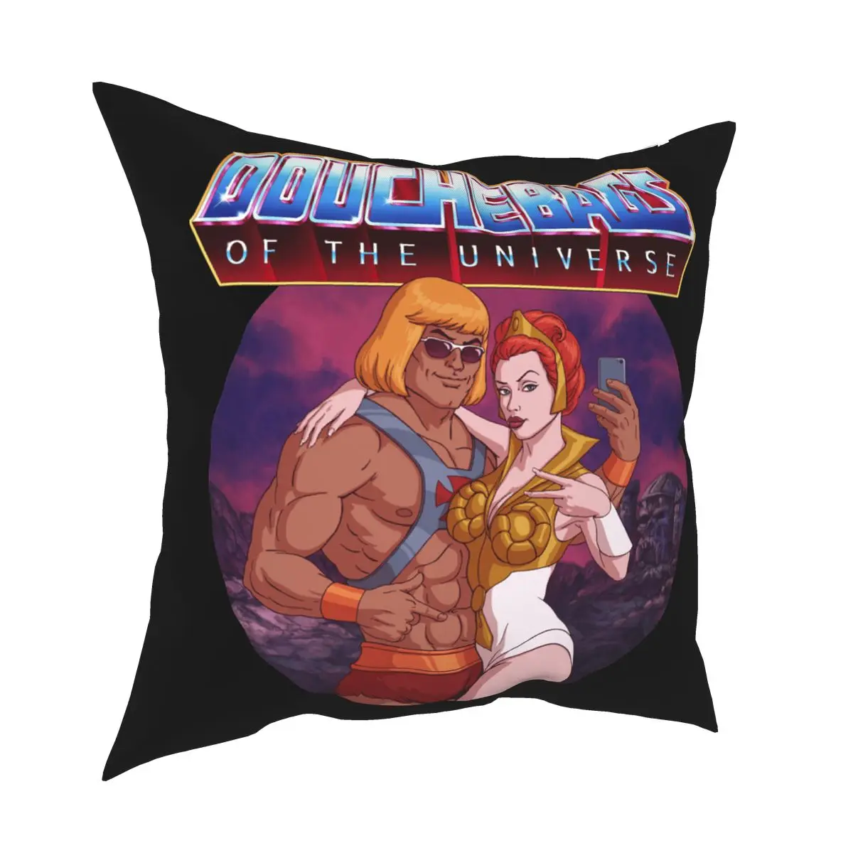 He-Man Masters Of The Universe Pillowcover Home Decor 80s She-Ra Cushion Cover Throw Pillow for Home Double-sided Printing Print