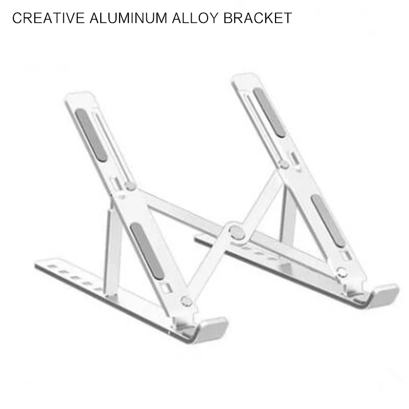 Protable Holder For APPle MacBook Air Pro Retina 11 12 13 15 16 mac book Laptop PC Stand Bracket Foldable Aluminium Alloy Stand