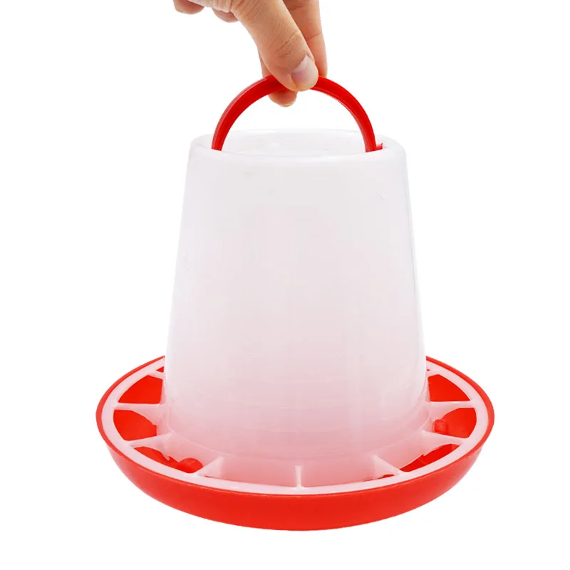 1PCS Chicken Waterer Bucket 750ML Chicken Automatic Plastic Drinker Cups Poultry Drinking Fountain Feeding Tools Equipments