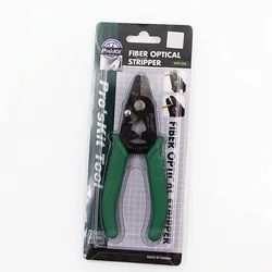 8PK-326 Proskit clamp Fiber stripping pliers 8PK-326 Tri-Hole Fiber Optic Stripper  FTTH FIber Wire stripper