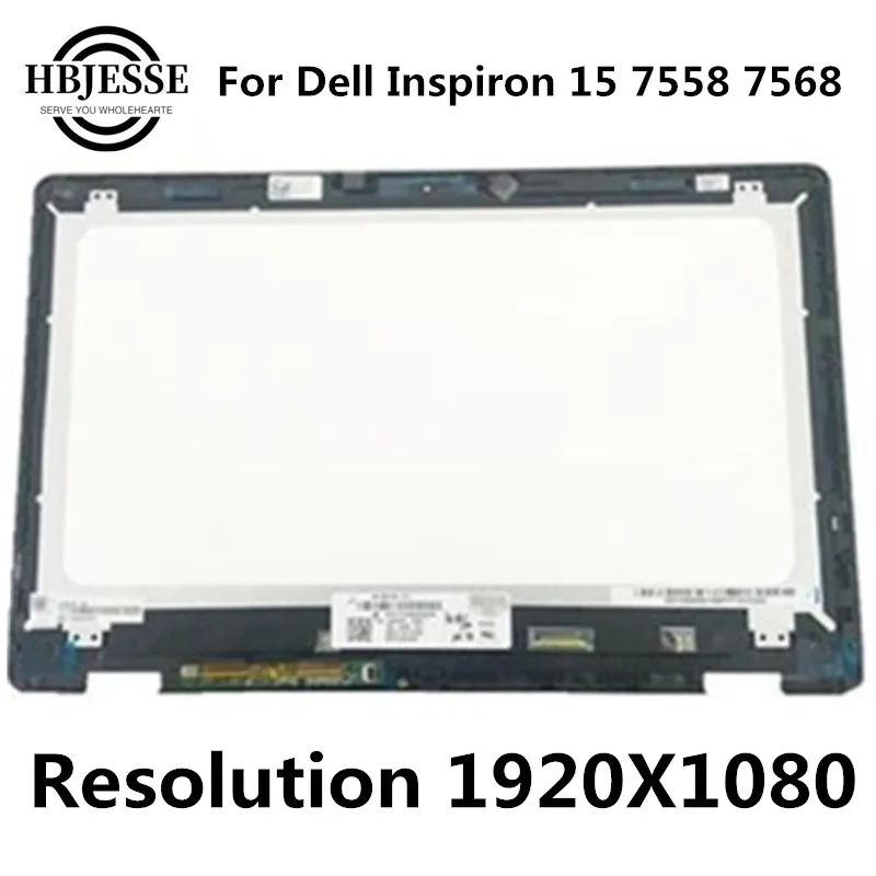 

15.6" For Dell Inspiron 15 7558 7568 7000 NV156FHM-A11 Laptop LCD Touch Screen Glass Digitizer Display Panel Assembly 1920*1080