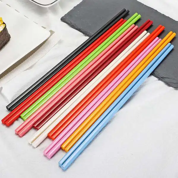 300pairs Colorful Melamine Chopsticks Chinese Chopstick Hotel Restaurant Special Eco-Friendly Chopstick Kitchen Tableware