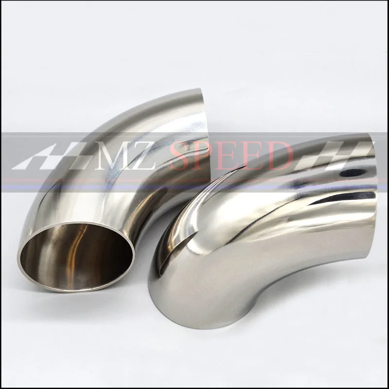 10PCS car accessories Automobile exhaust pipe muffler turns into stainless steel elbow 90 degree Angle pipe to reduce diameter