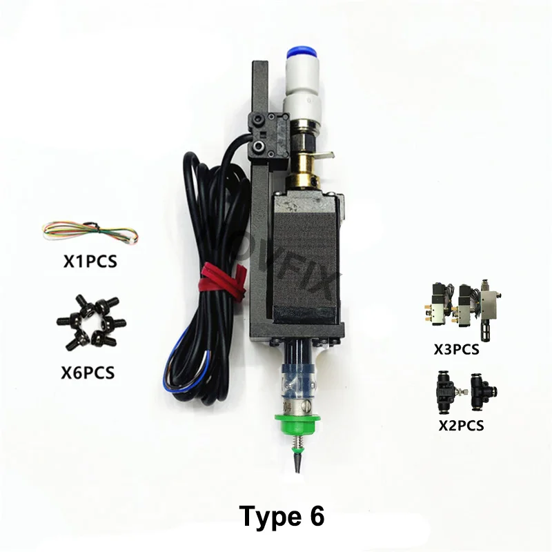 SMT HEAD Nema8 hollow shaft stepper for pick place head SMT DIY mountor 5mm special connector nozzle rotary joint