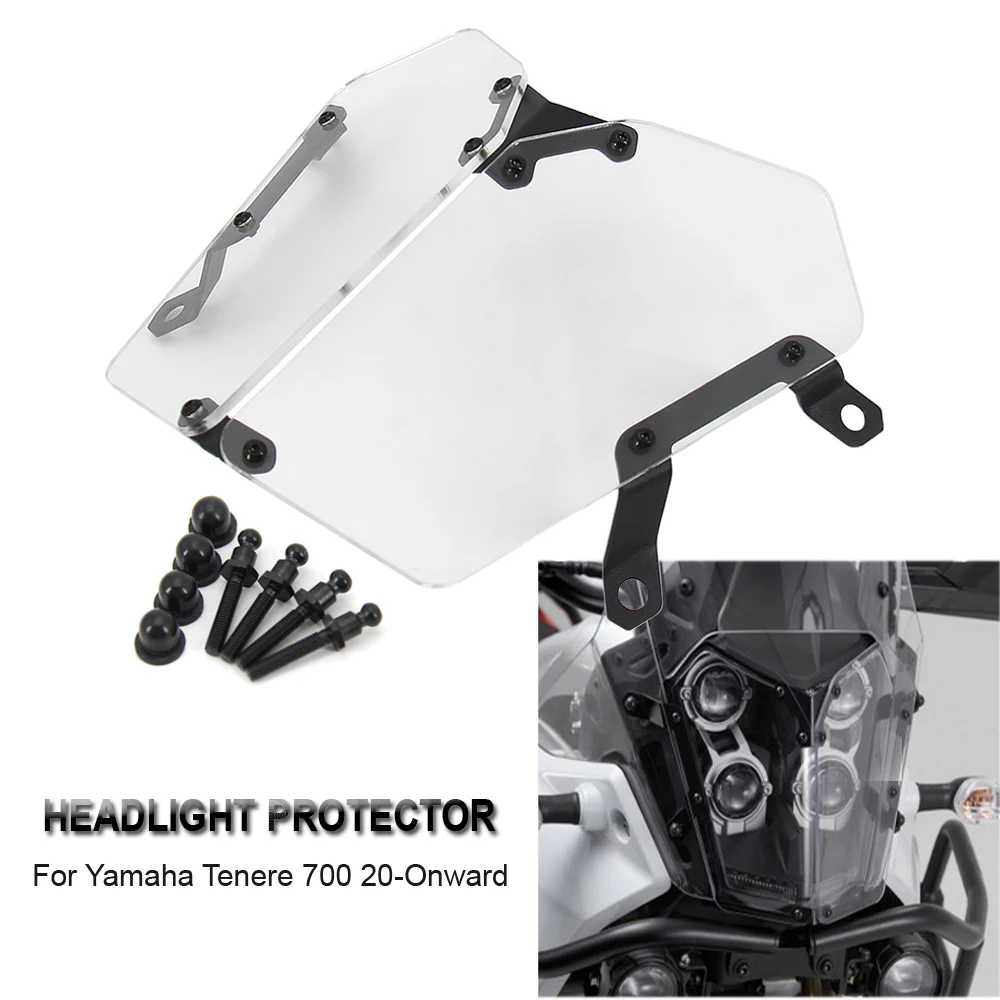 

New Motorcycle Headlight Protector Cover Protection 2020- For Yamaha Tenere 700 TENERE 700 Tenere700