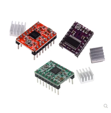 

A4988 stepper motor driver module 3D printer accessory board reprap with heat sink