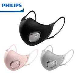 Philips Fresh Air Electric Mask Acm066,Children Acm033,16pcs Filter,Hip-Hop Black,Face Mouth Protection PM2.5 Dust,Reusable