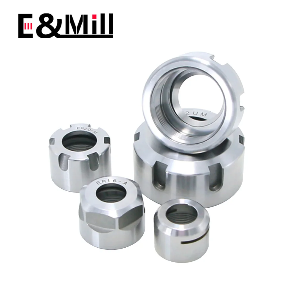 ER8 ER11 ER16 ER20 ER25 ER32 ER40 A M UM SK10 SK16 GER11 GER16 GER20 GER25 GER32 High Precision ER Nut CNC Nut Engraving machine