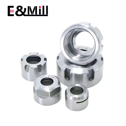 ER8 ER11 ER16 ER20 ER25 ER32 ER40 A M UM SK10 SK16 GER11 GER16 GER20 GER25 GER32 High Precision ER Nut CNC Nut Engraving machine - Image 3