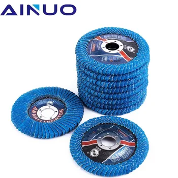 100/110/125mm disques à lamelles professionnels disques abrasifs meules meuleuse d'angle ébavurage dérouillage outil abrasif 1-10 pièces