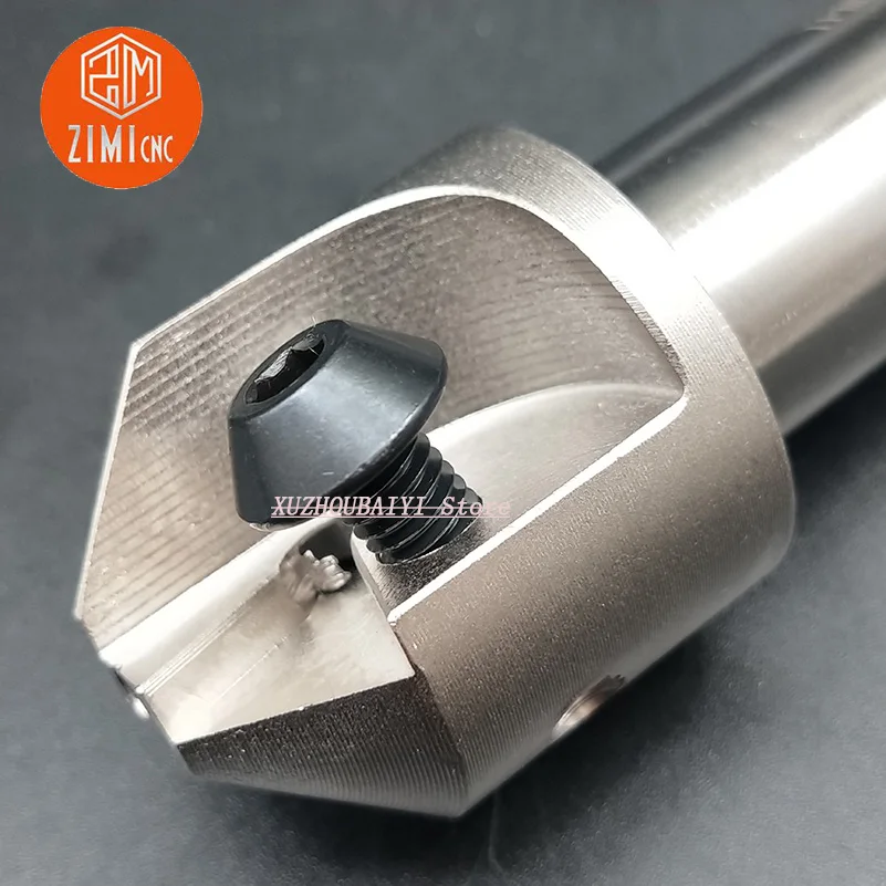 TP45-C20-25-110/TP45-C20-32-120 graus chamfering chamfering ferramenta bar 45 punho, apropriado para TPMN1603 lâmina de carboneto de torno CNC