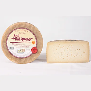 Manchego formaggio artigianale indurito D.O.P. -Arteformaggio-pezzo 250 gr