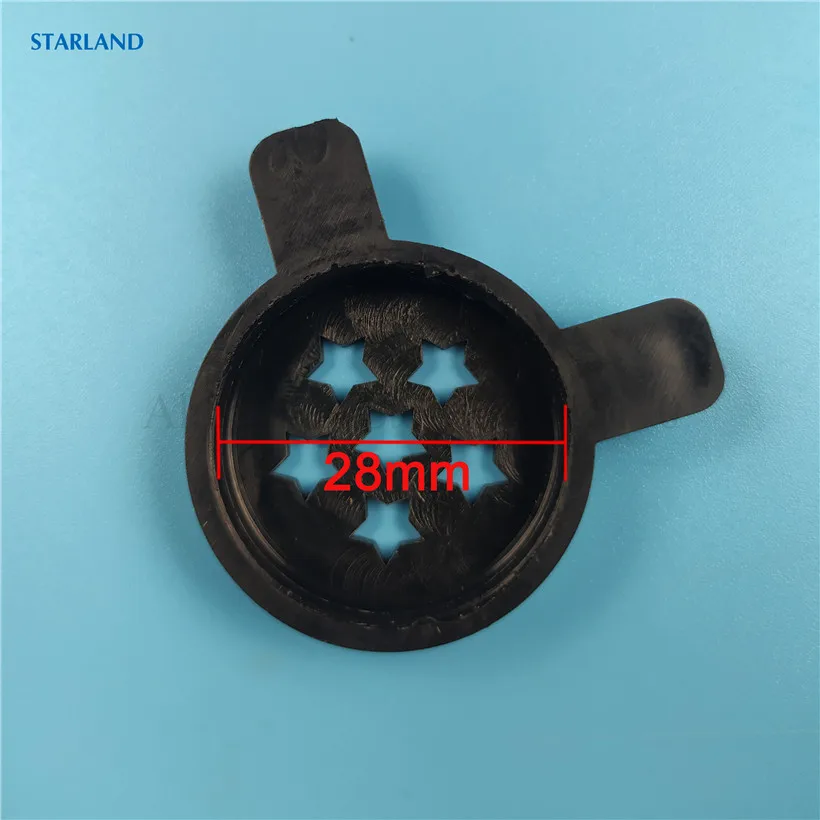 3 في 1 حقيبة ليتل ستارز الخماسي على شكل النمذجة قبعات قطع غيار آيس كريم ناعم القوام آلات فوهة الأغطية القطر الداخلي 28 مللي متر