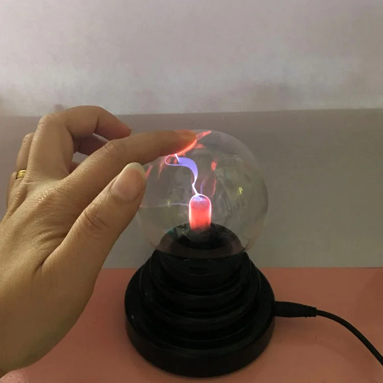 3-inch usb magic electrostatic ball ion ball lightning ball night light magic lamp magic ball atmosphere ion lamp gift