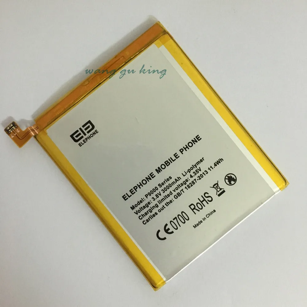 100% Original Backup Elephone P9000 P9000 Lite 3000mAh Battery For Elephone P9000 P9000 Lite Smart Mobile Phone