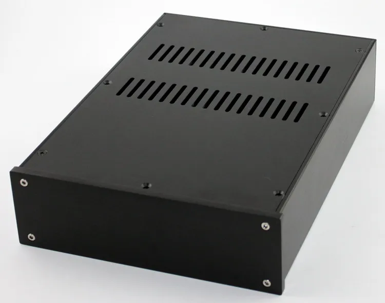 

W215 H70 D308 DIY Heat Dissipation Case Anodized Aluminum PSU Power Amplifier Supply Chassis Preamplifier Amp Housing DAC Box