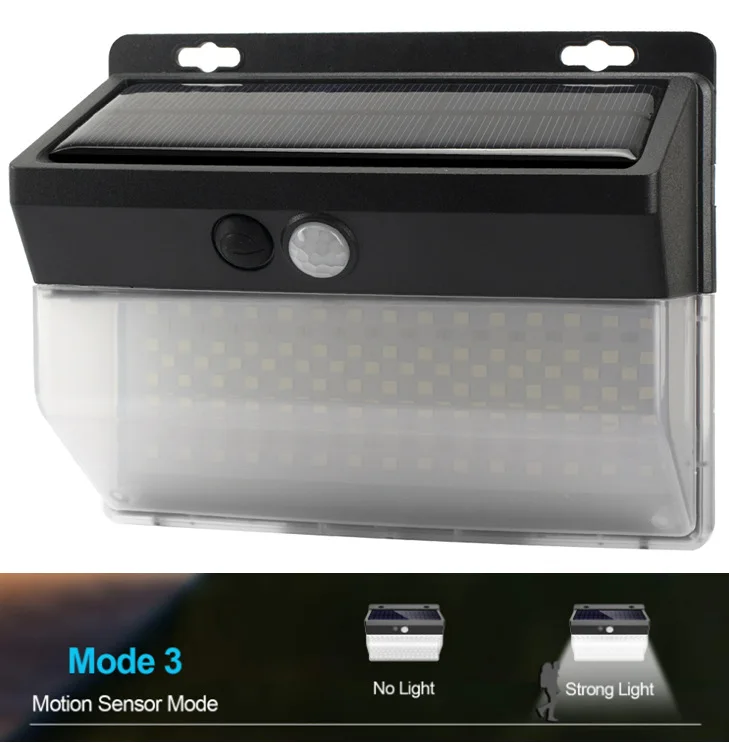 206 LED Solar Garden Light Solar Energy Outdoor LED Solar Light Wireless Wall Lamp IP65 Light With Led Street Light