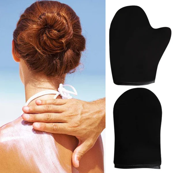 Newly Reusable Body Self Tan Applicator Tanning Gloves Cream Lotion Mousse Glove Self Tanner