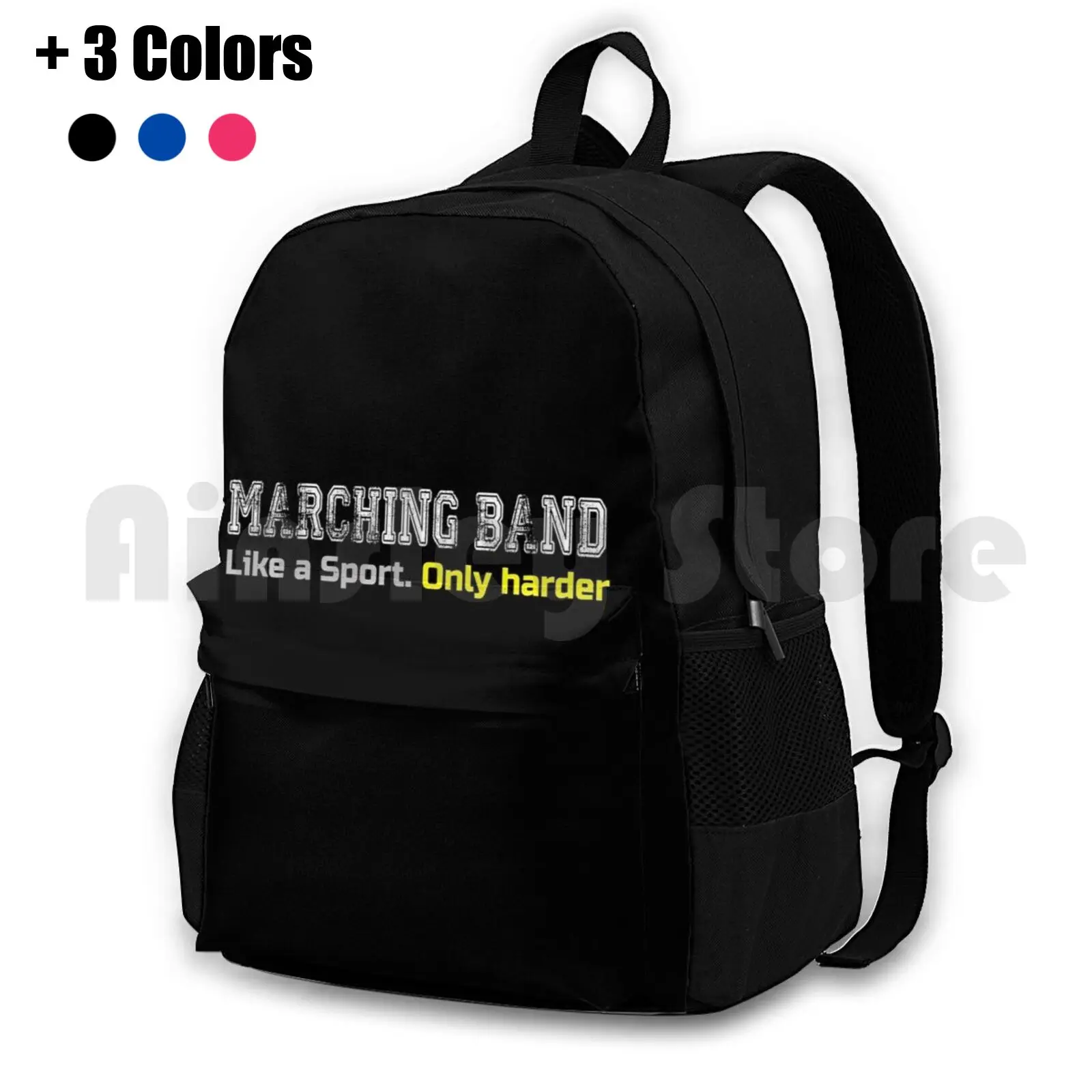 Marching Band Like A Sport. Only Harder. Outdoor Hiking Backpack Riding Climbing Sports Bag Geek Marching Band Music Love Its