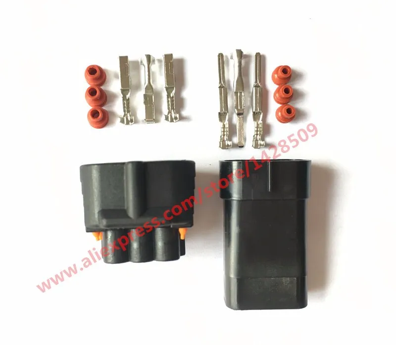 1 Set 6189-0099 3 Pin Female Male Connector For VSS Toyota 1JZ 2JZ Map Sensor 90980-10841 Vacuum Turbo Pressure Auto Plug LX13