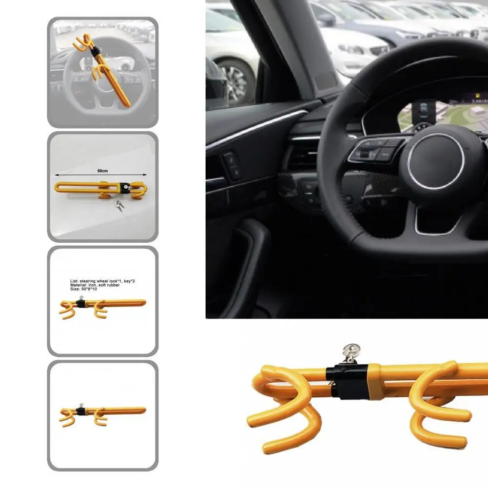 

Portable Unique Durable Anti-theft Steering Wheel Lock Durable Anti-theft Steering Wheel Lock Professional for Automotive