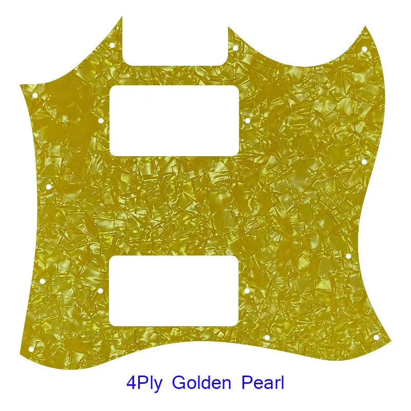 Xinyue peças de guitarra para nós epiphone g310 sg guitarra pickguard paf humbucker, multicolorido seleção