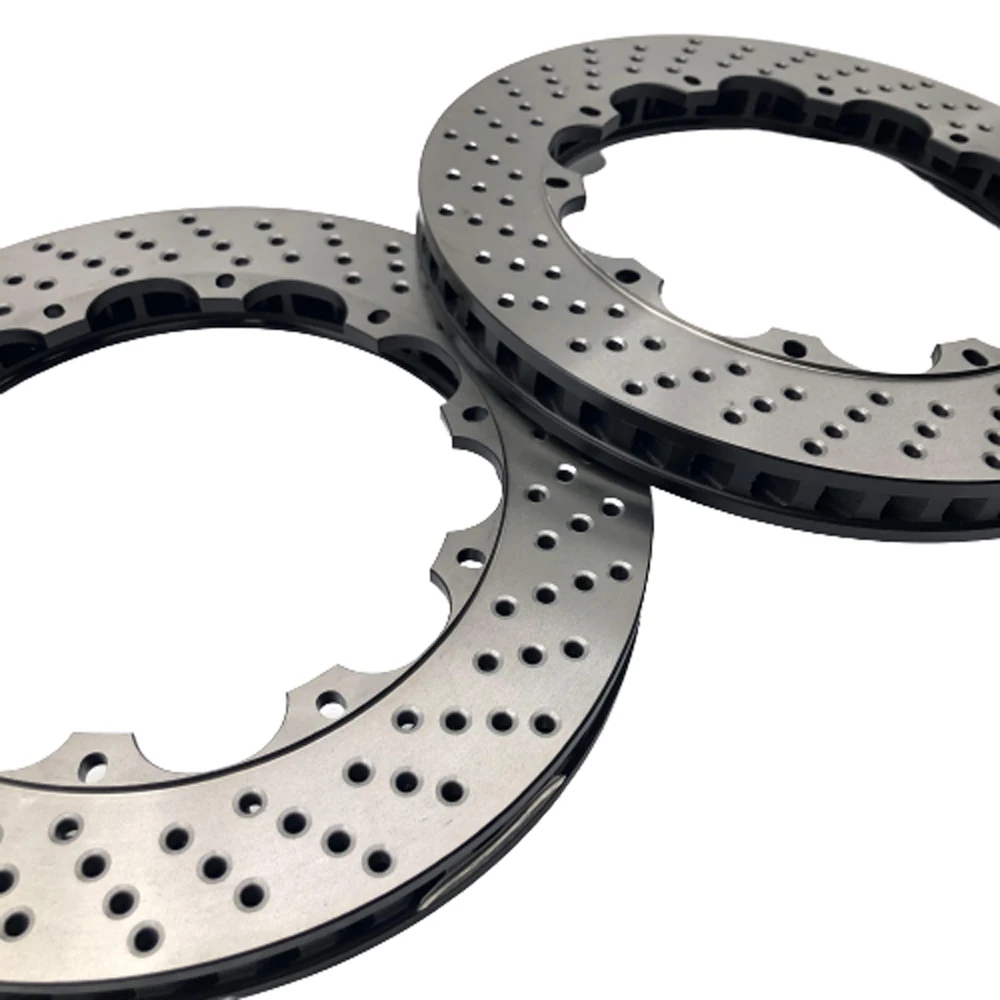 Customer customized brake disc data ranging from 285mm to 420mm