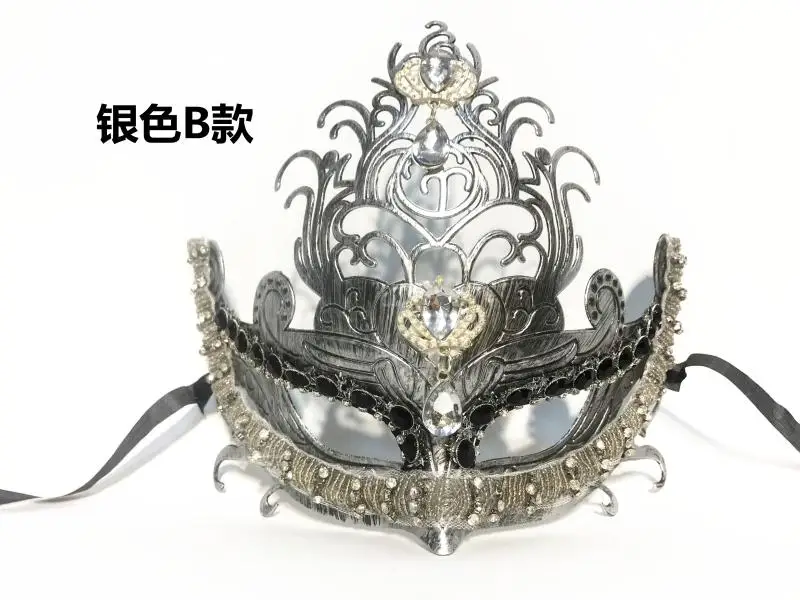 H3391 Masquerade Dance Mask Women Stage Nightclub Christmas Party Golden Silver Masks Girl Carnival Ball Anonymous Accessories