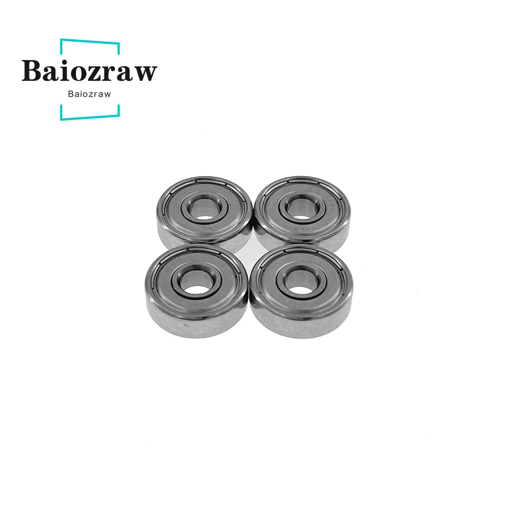 Baiozraw Bantalan 10Pcs ABEC-1 MR159ZZ ABEC-3 MR159ZZ 9X15X5Mm Bantalan Bola Miniatur 3D Bagian Printer