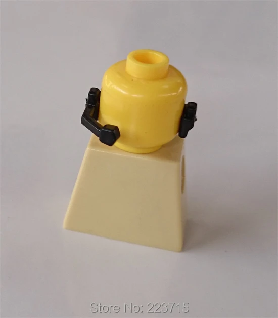 *Minifigs headset*20pcs DIY enlighten block brick part No.  Compatible With Other Assembles Particles