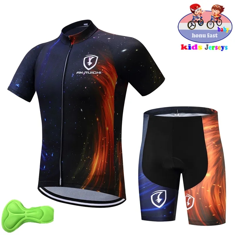 2023 Kids Cycling Jersey Set Short Sleeve Summer Cycling Clothing Breathable Quick Dry Cycling Set Bike Jersey Set