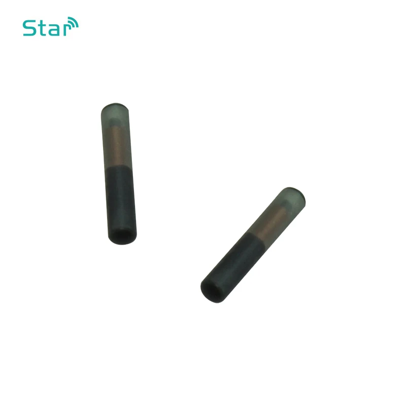 X 20pcs 2.12*12mm Glass Microchip Capsule 1.4*8 Rfid Em4305 Chip 1.25*7 Tag for Animal Id Management