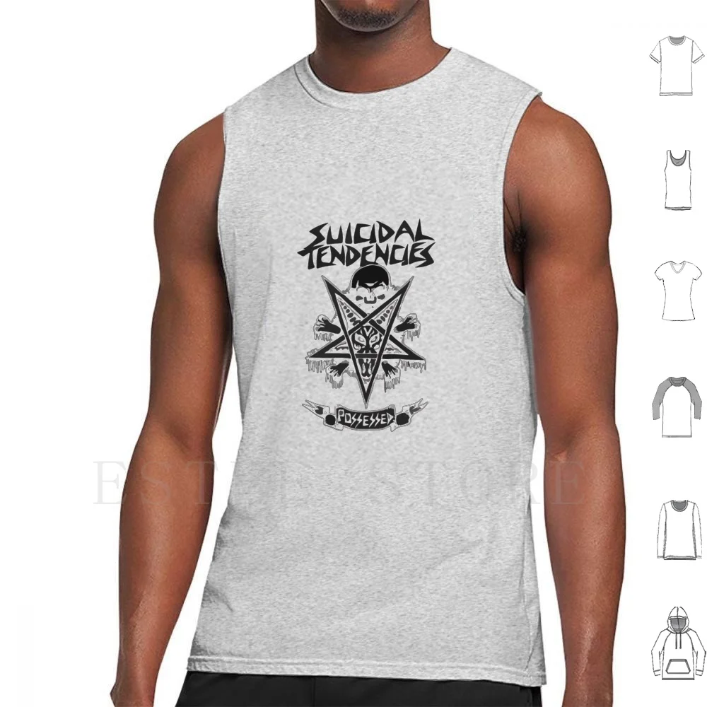 Suicidal Tendencies Possessed Tank Tops Vest Sleeveless Suicidal Tendencies Possessed Suicidal Tendencies St