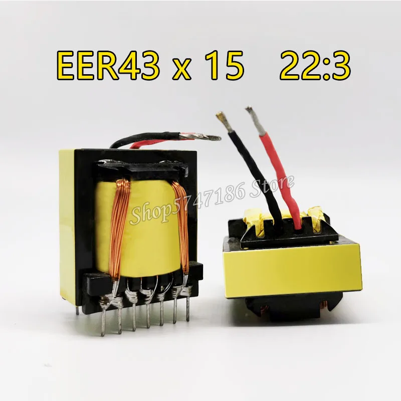 2pcs/lot  Inverter Welding Machine Mid-board Transformer Eer43*15 22:3 Welding Machine Repair Parts