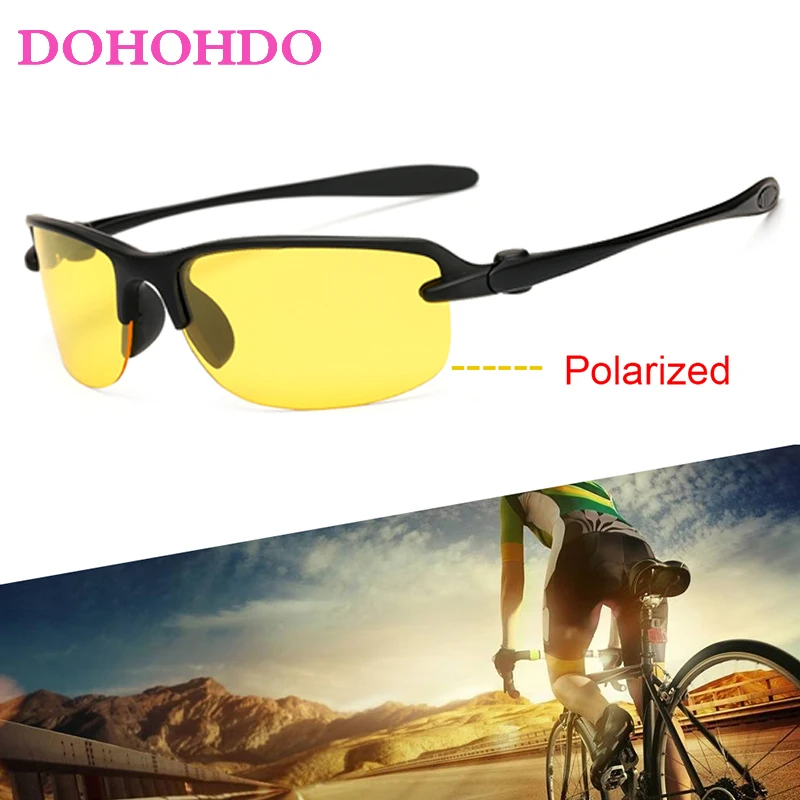 DOHOHDO Sports Sunglasses Polarized Fashion Fishing Sun Glasses Goggles Sports Women Sun Glasses For Men UV400 De Sol Feminino