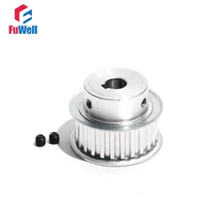 T5 Timing Belt Pulley With Keyway 24T Transmission Pulley 11/16mm Belt Width 8/10/12/14/19/20mm Bore T5 24Teeth Toothed Pulley