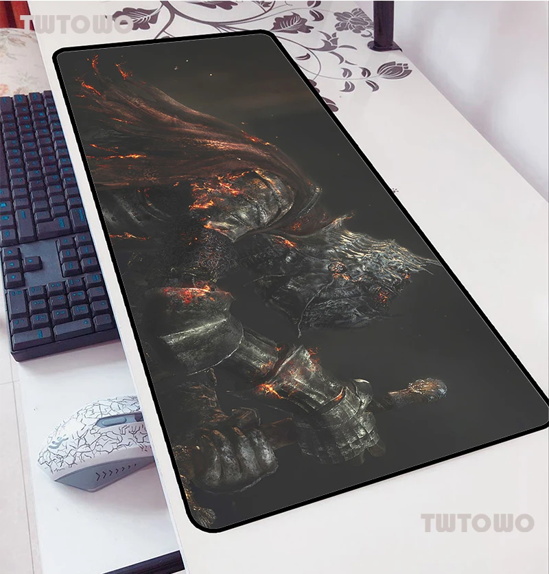 Dark Souls Mouse Pad 900x400x2mm Pad Mouse Notbook Computer Padmouse Popular Gaming Mousepad Gamer To Keyboard Mouse Mats