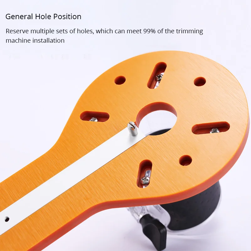 Nuova maschera da taglio circolare per Router di legno elettrico Trimmer manuale lavorazione del legno rifilatura fresatura cerchio scanalatura accessori strumento