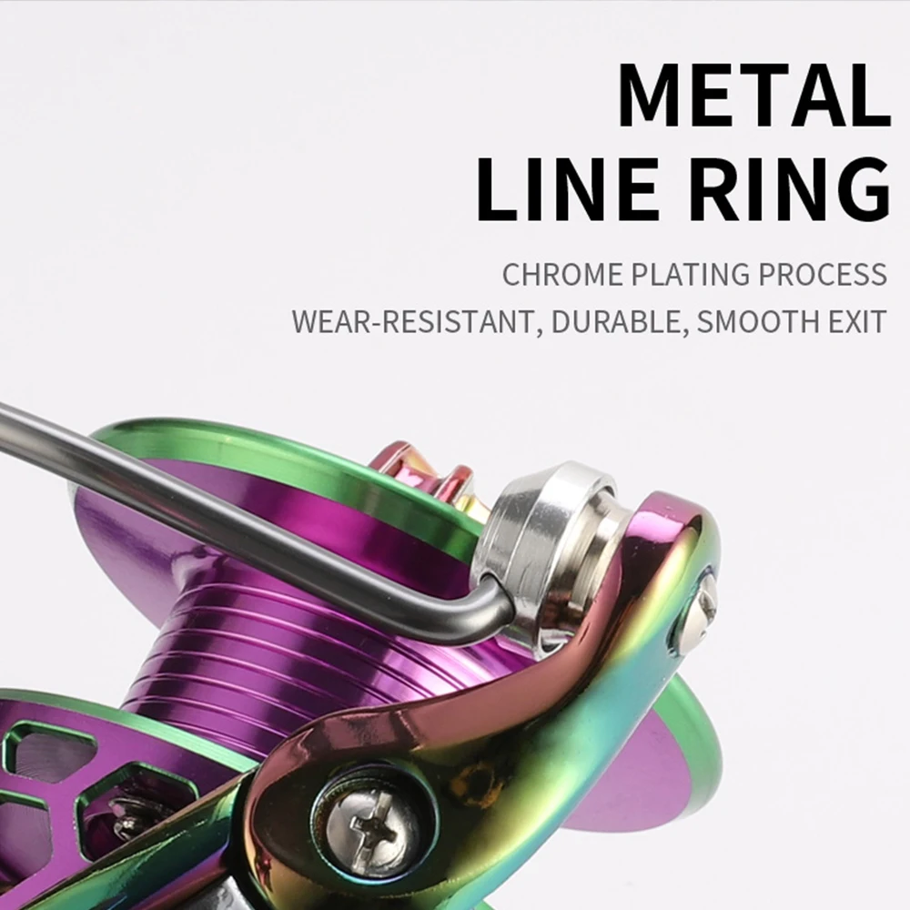 Peche Carrete Spinning 1000-6000 Metal 14BB Agua Salada