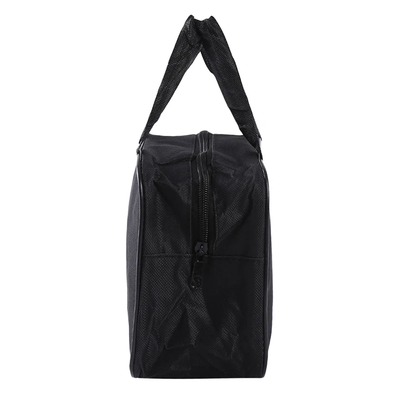 Black Organizer Bag Storage Handbag Nylon For Car Air Compressor Pump Automotive Tools Case