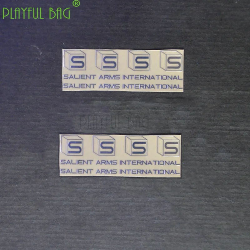 

Outdoor sports DIY CS sticker Sai m870 metal sticker aka m870 Jinming 10 generation M4 water bomb LDT accessories l59