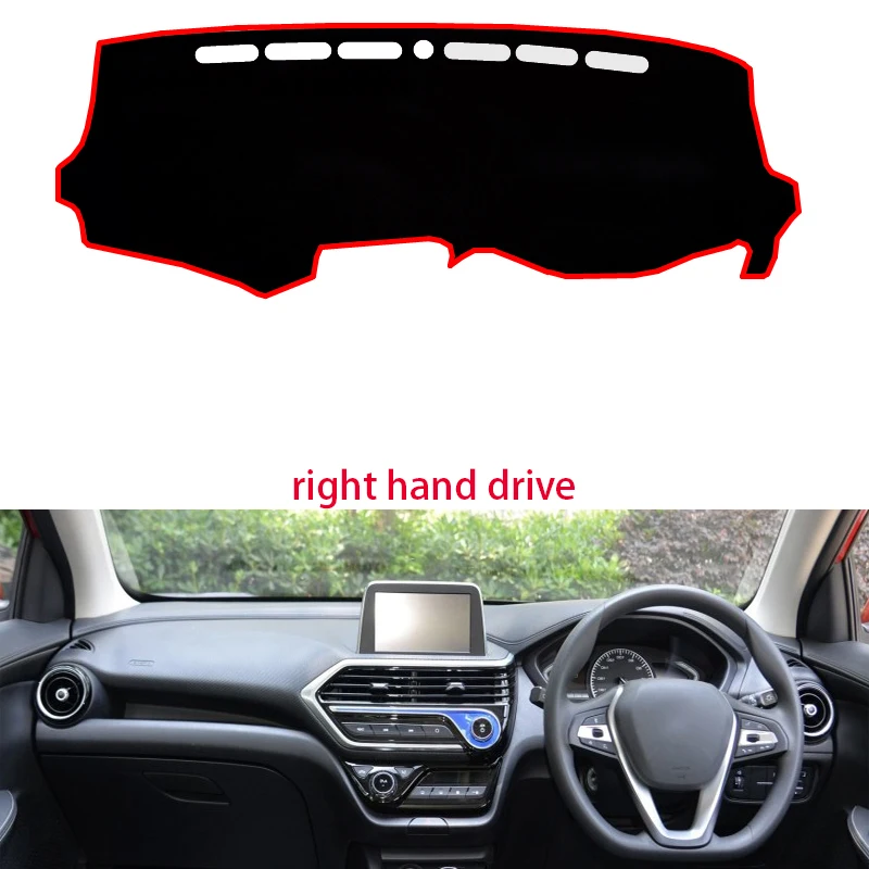 For changan Alsvin 2018 Car Styling Dash Mat Dashmat Dashboard Sticker Cover Sun Shade Dash Board Cover Carpet