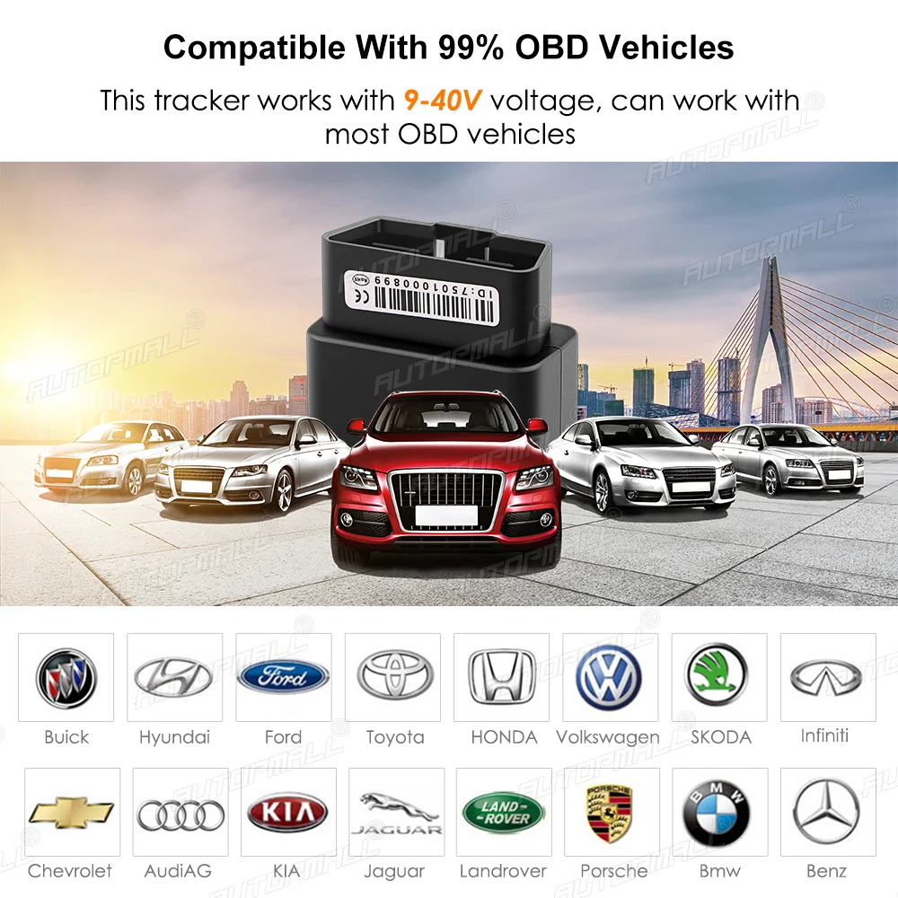 Mini Vehicle OBD Gps Tracker Anti Theft Real Time Location MiCODUS MV33 OBD2 Car Gps Tracking Device Plug And Play