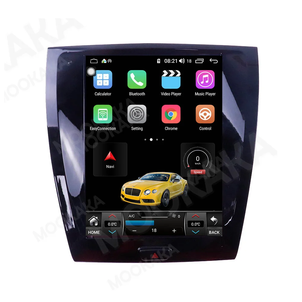 For Jaguar Xk Xkr S XKR-S 2007-2015 Android 11.0 Car Radio Stereo Receiver Autoradio Multimedia Player GPS Navi Head Unit