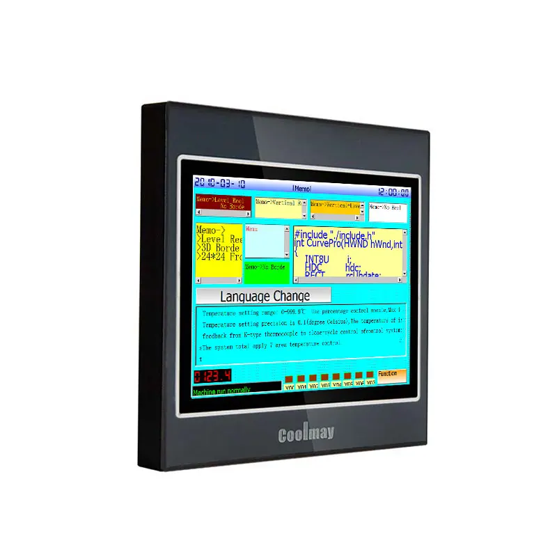 Coolmay TK6037FH Economic Mini Color Touch Screen HMI Monitor for Industrial Automation